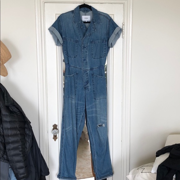 pistola denim jumpsuit